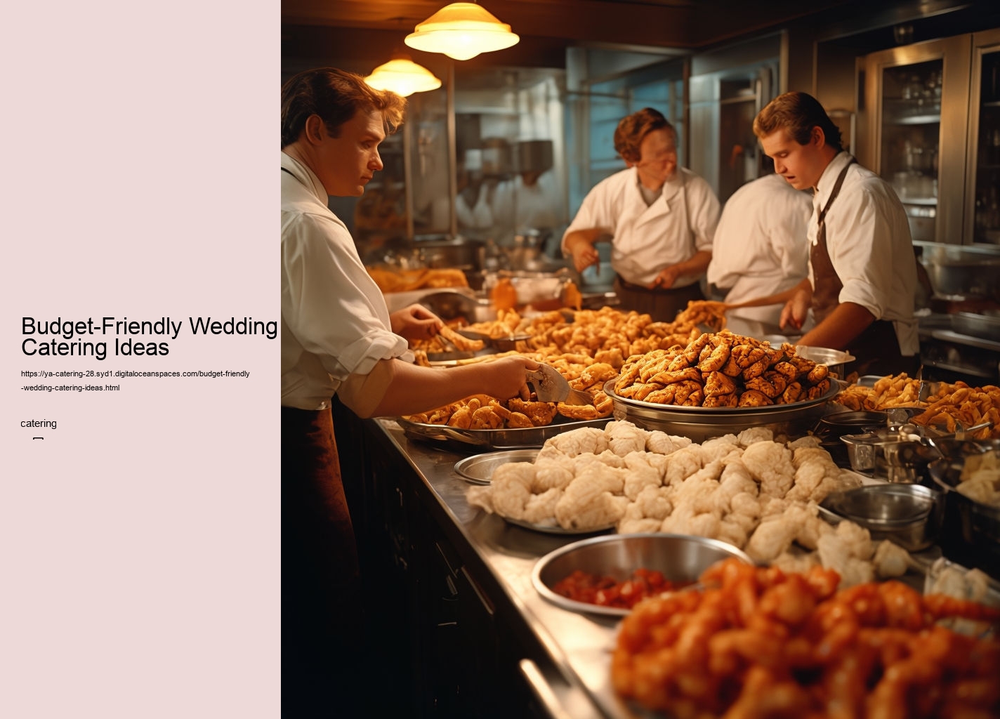 Budget-Friendly Wedding Catering Ideas